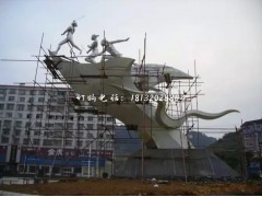 別致的不銹鋼運(yùn)動(dòng)雕塑供應(yīng)——常德