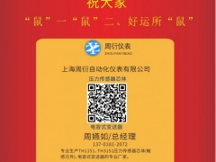 上海周衍自動化儀表總經(jīng)理：周嬿如2020新春寄語 一百零八星報(bào)喜之天貴星