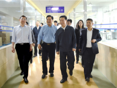 省政協(xié)主席張昌爾- -行蒞臨安徽天康集團調研工作